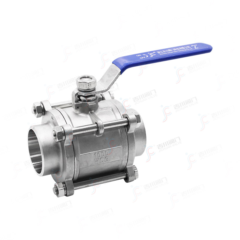 三片式焊接球阀